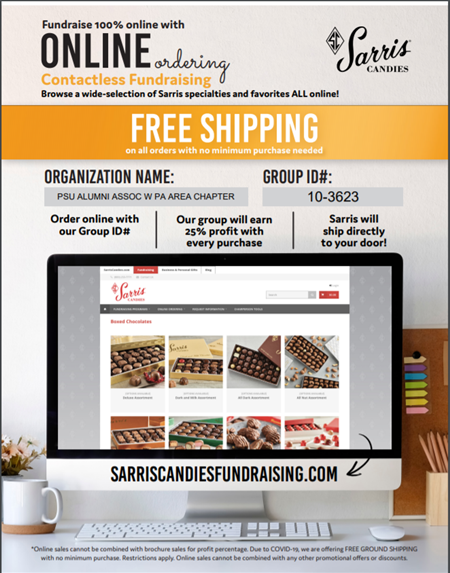 Sarris Candies Fundraiser