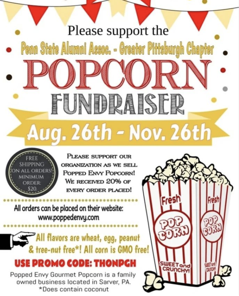 Popcorn for THON Fundraiser