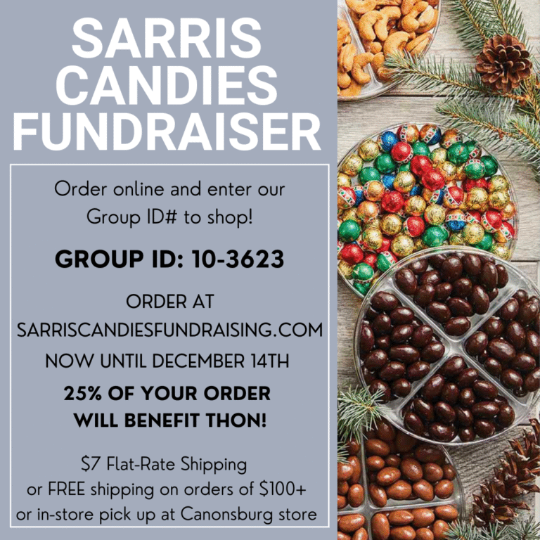 Sarris Candies Fundraiser